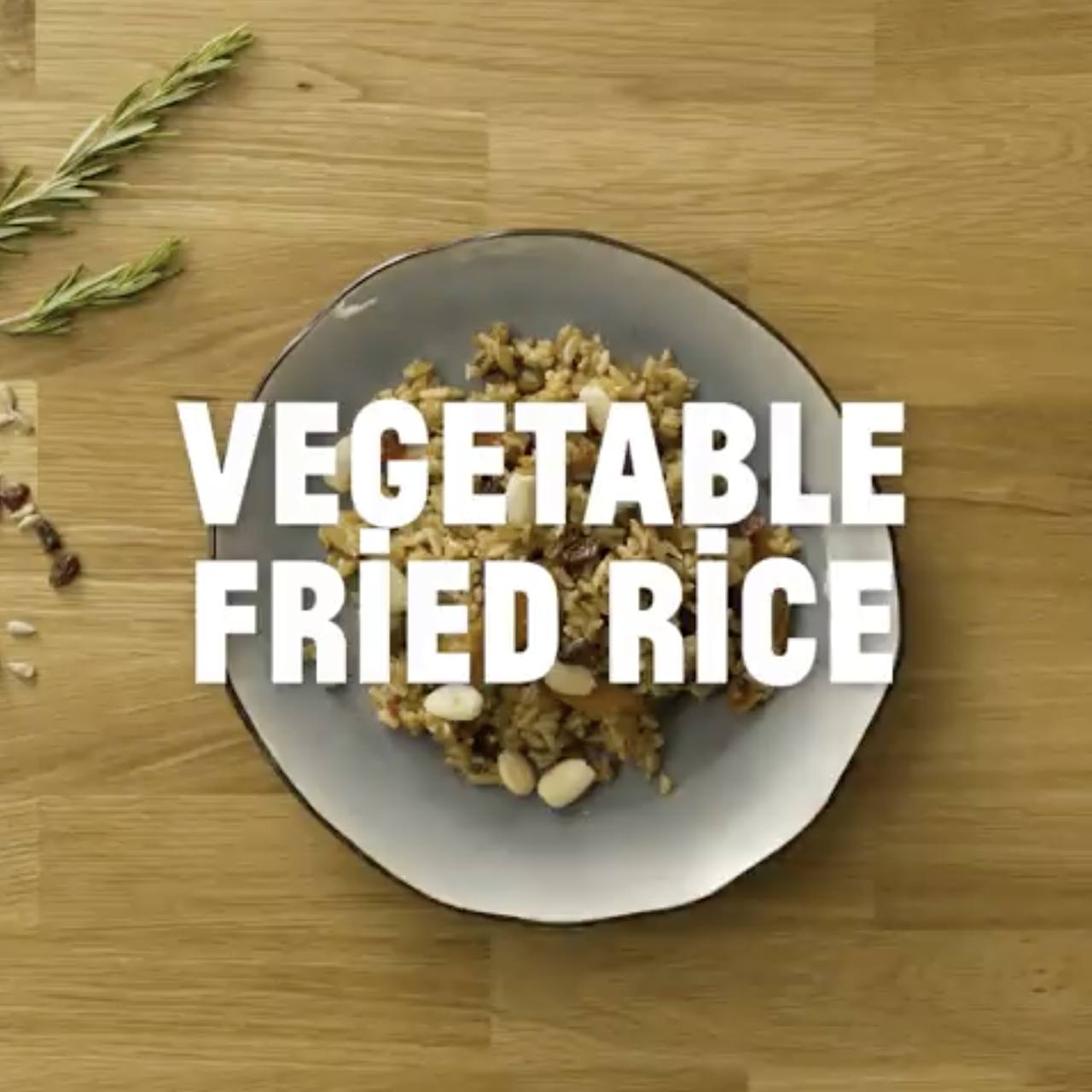 Vegetable fried rice