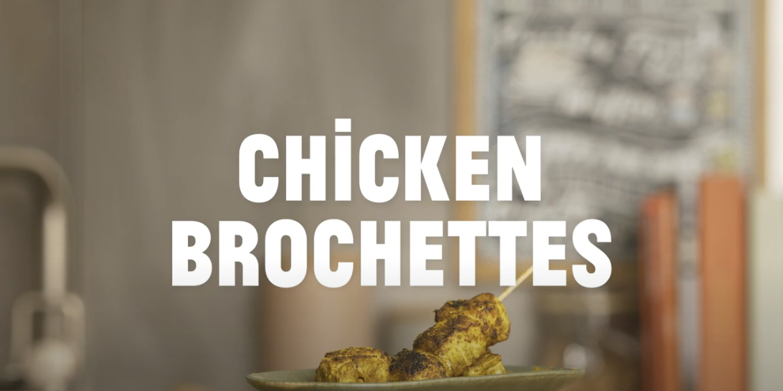 CHICKEN BROCHETTES