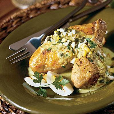 Chicken with Almond Sauce