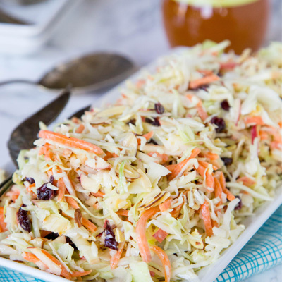 Cranberry Apple Coleslaw