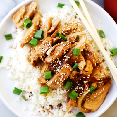 One Pot Easy Teriyaki Chicken