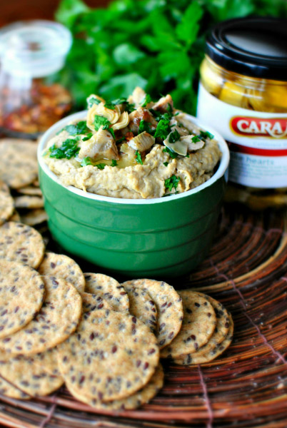 Grilled Artichoke Hummus