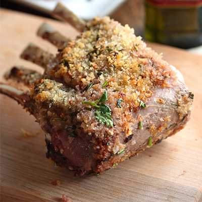 Herb Crusted Rack of Lamb
