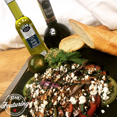 Heirloom Tomato &#038; Goat Cheese Salad