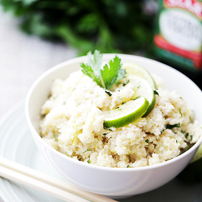 Coconut Lime Cauliflower Rice