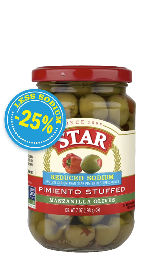 Manzanilla Pimiento Stuffed Olives