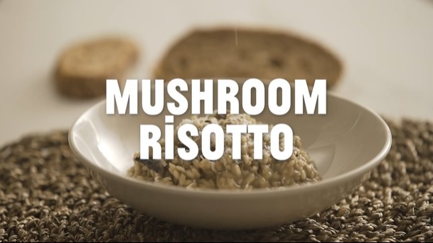 Mushroom risotto