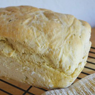 No-Knead Herb Bread Recipe with Olive Oil