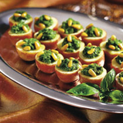 Pesto Potato Bites