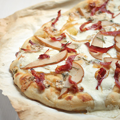 Prosciutto Pear Pizza