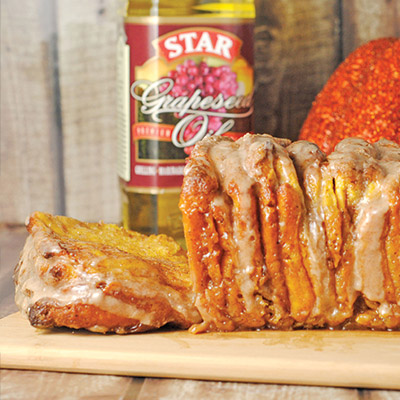 Pumpkin Pull-Apart Bread