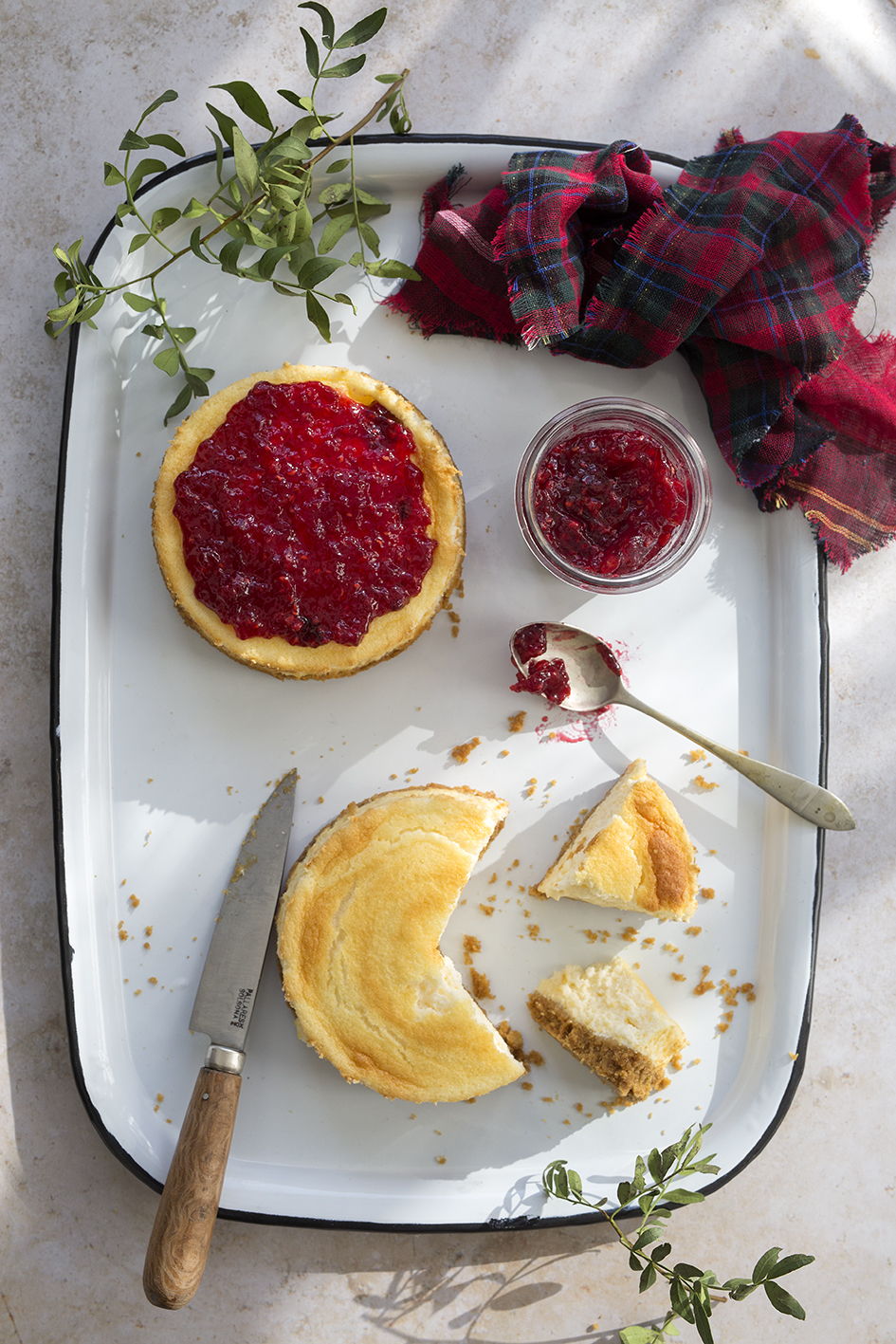 A very special 5-minute cheesecake!