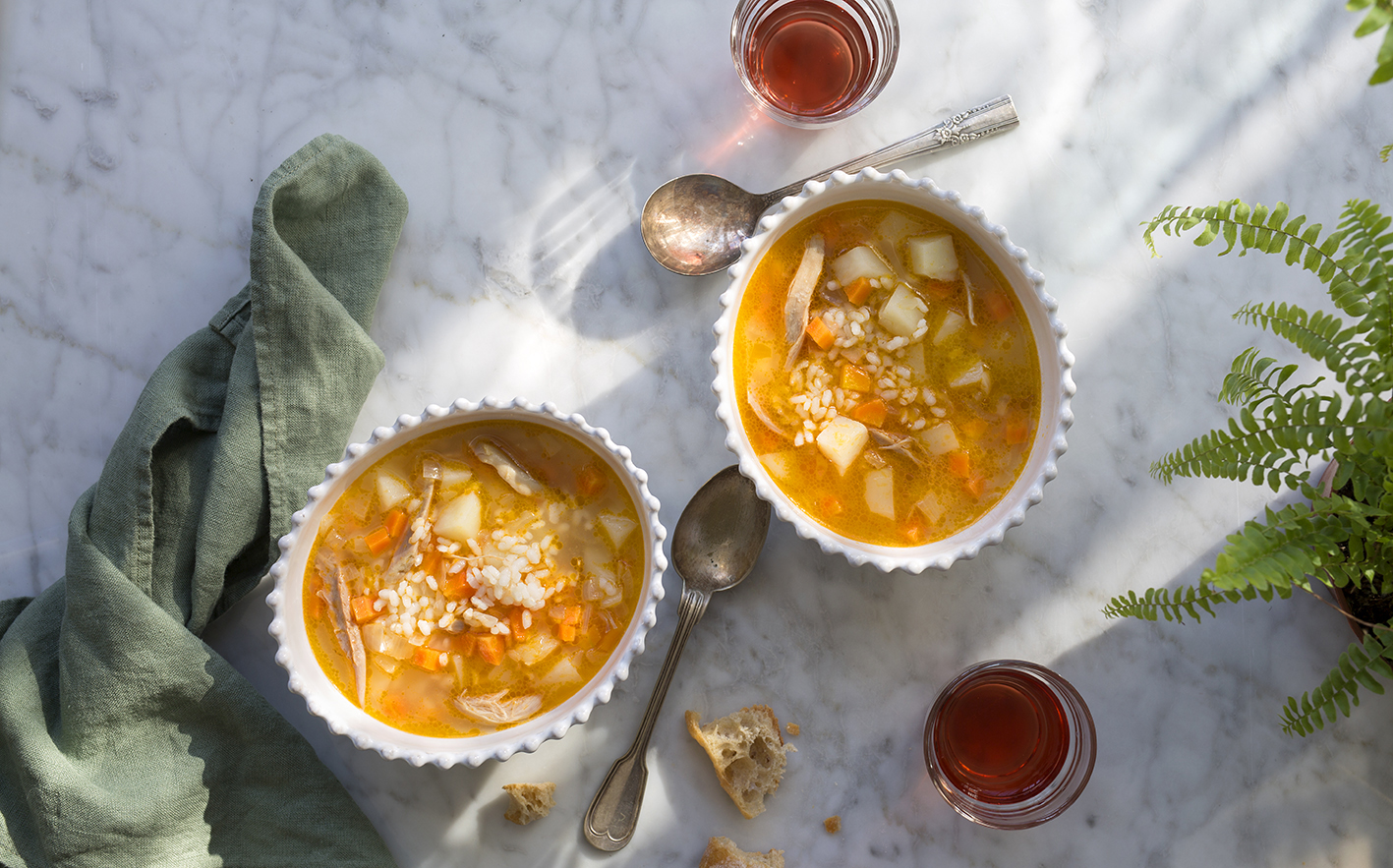 Grandma’s chicken and rice soup