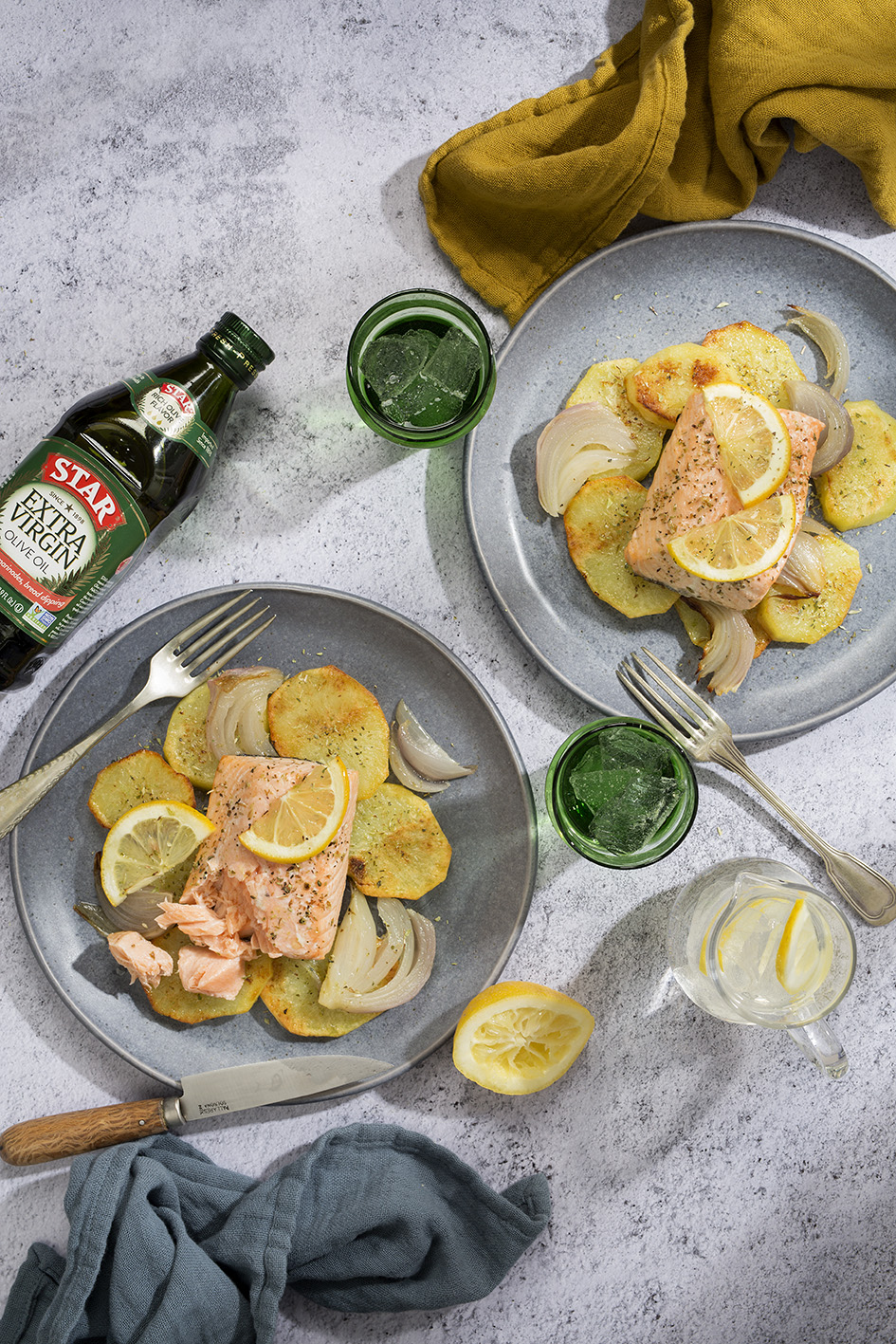 Baked Salmon with Lemon