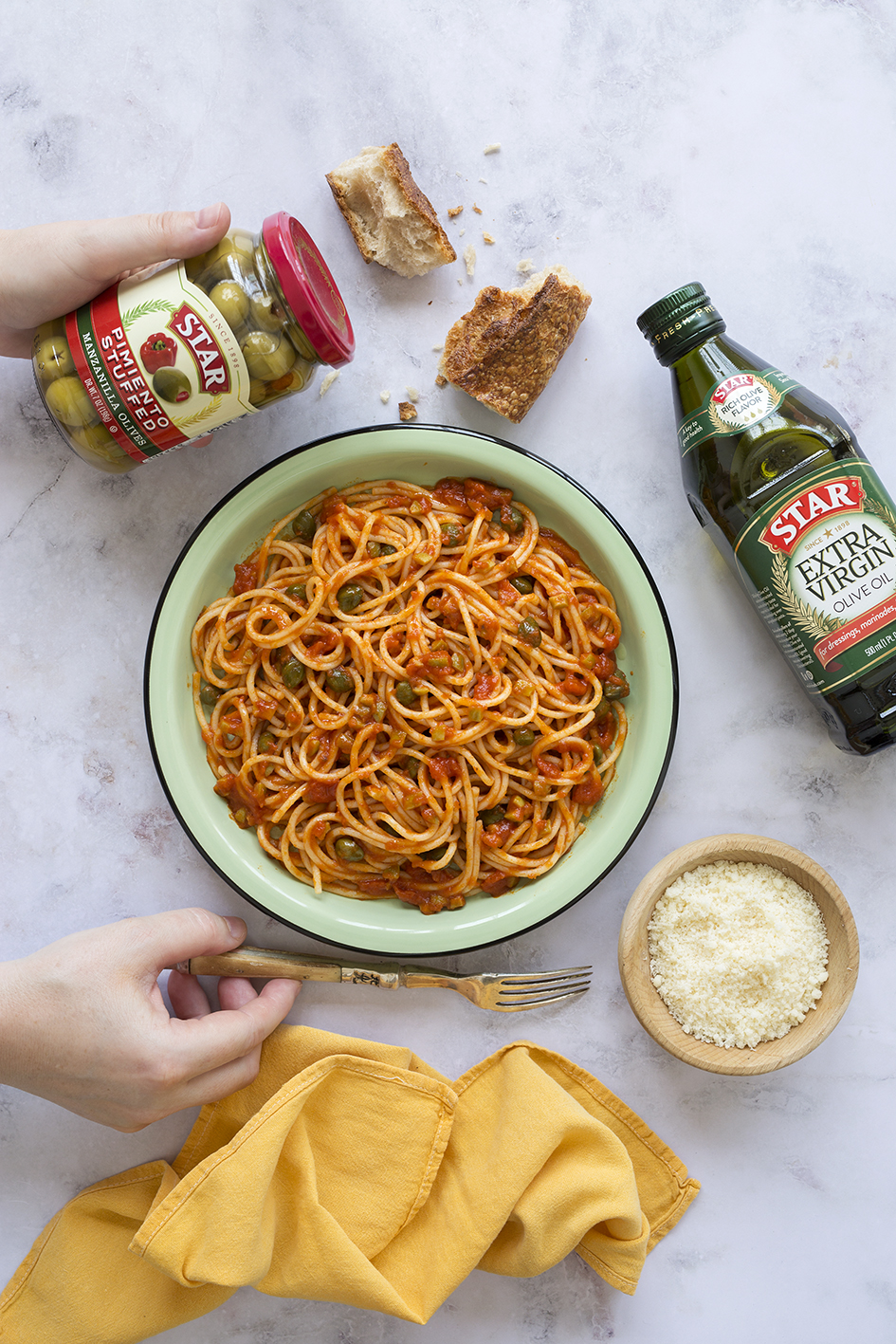 Spaghetti puttanesca