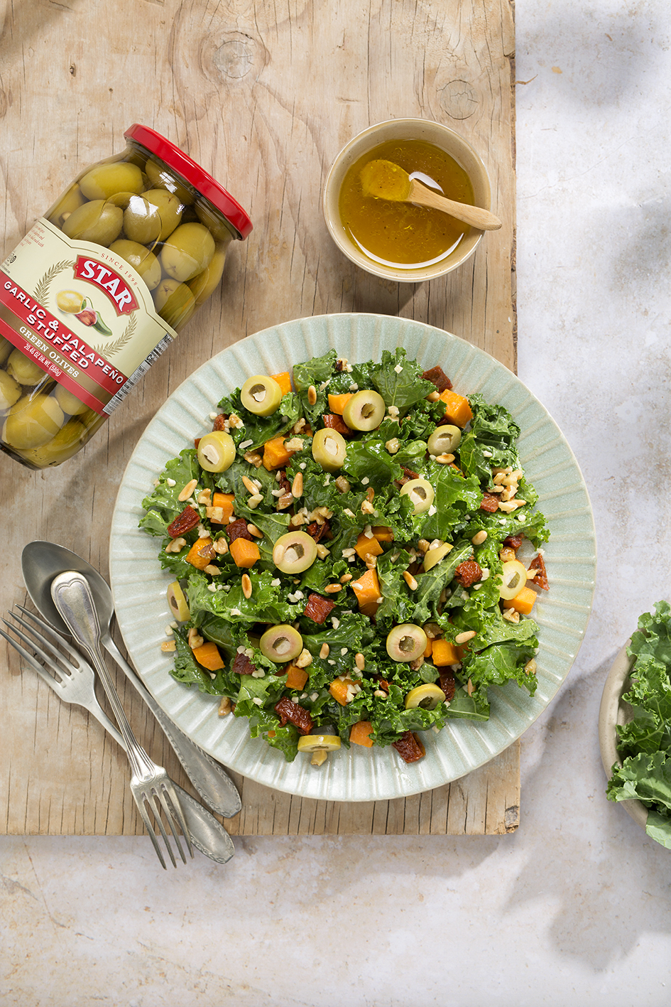 Sweet Potato and Kale Salad