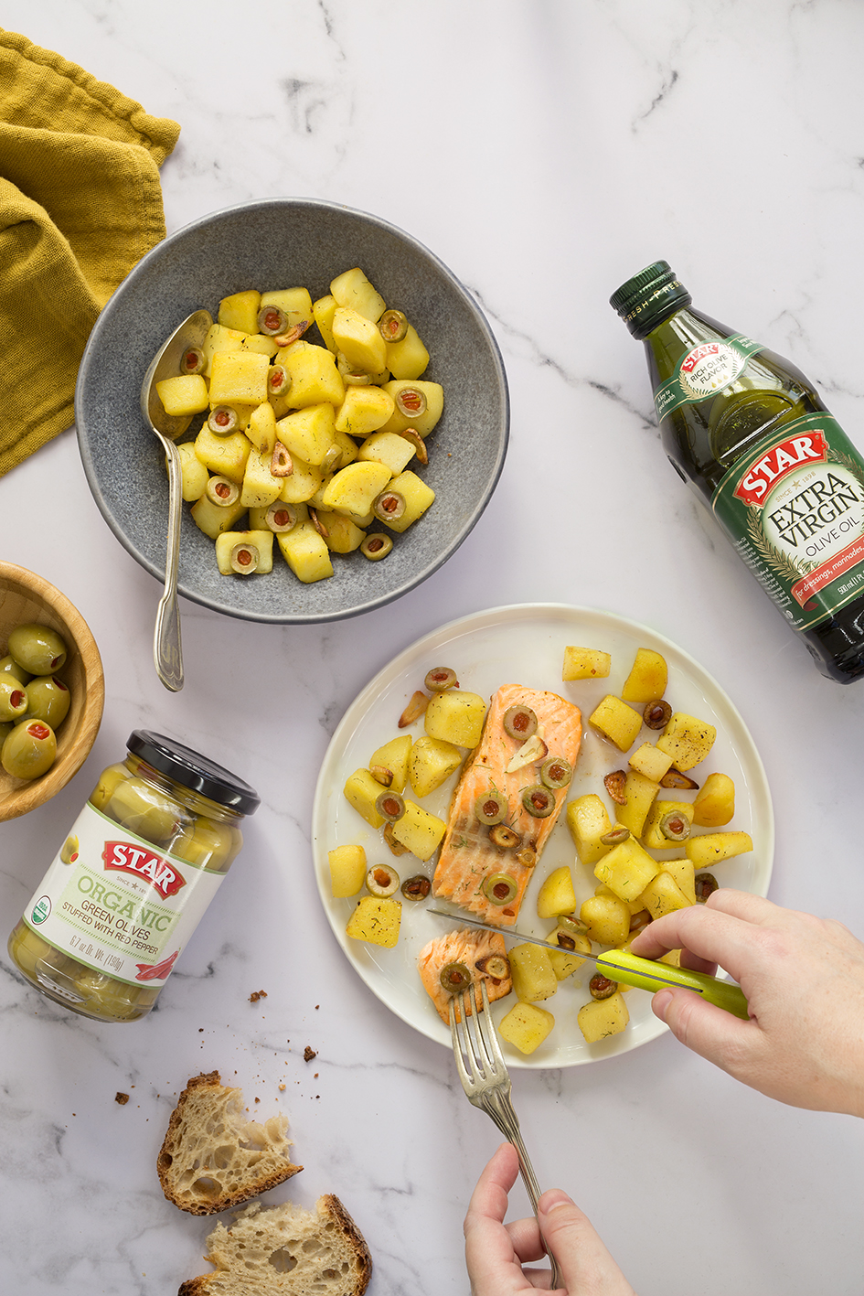 Garlic Butter Baked Salmon