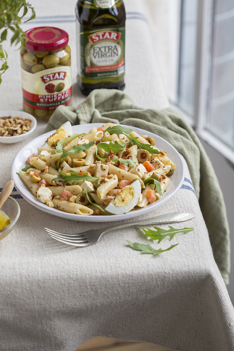 Pasta Salad with Smoked Salmon