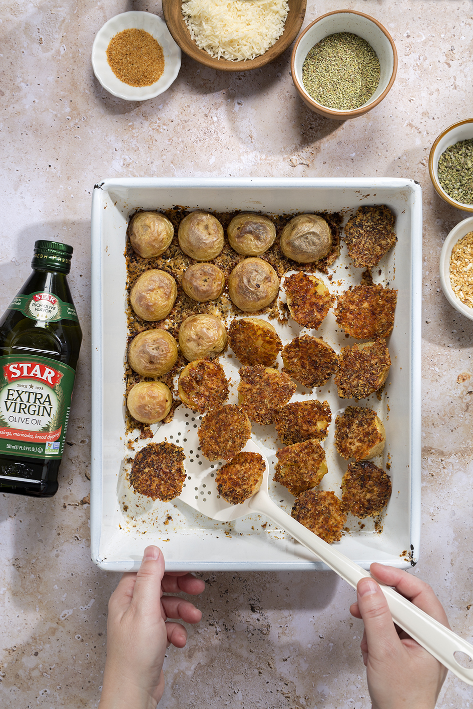 Extra Crispy Potatoes