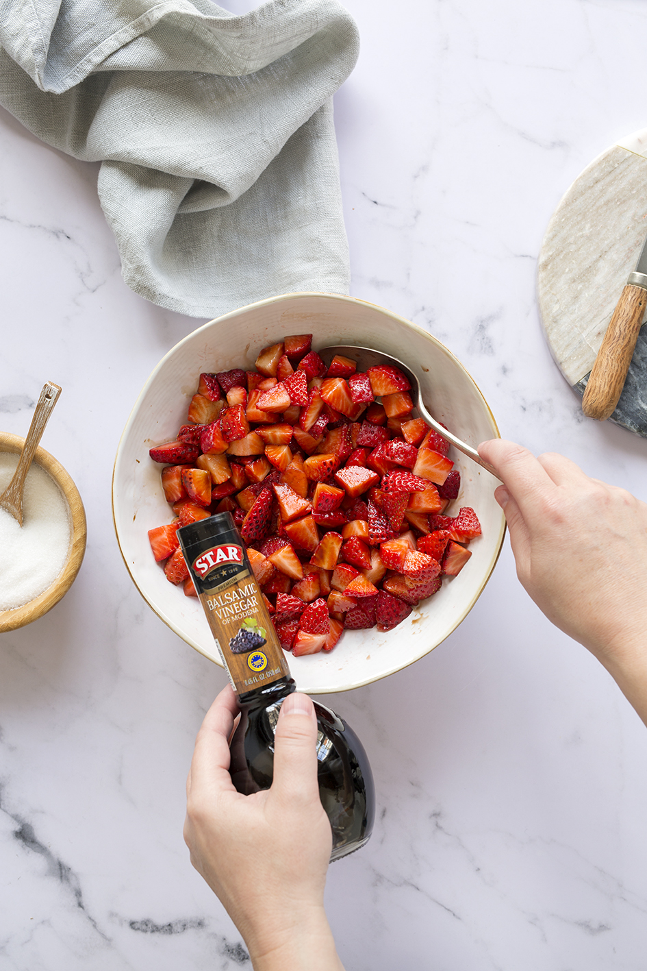 Strawberries with Balsamic Vinegar