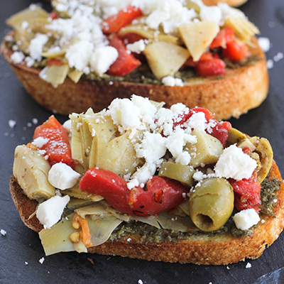 Mediterranean Bruschetta