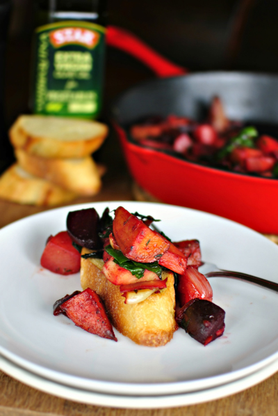 Winter Vegetable Skillet Hash