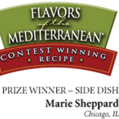 Sweet and Smoky Red Peppers with Olive Crumble