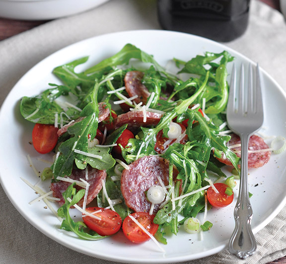 Simple Salami Salad