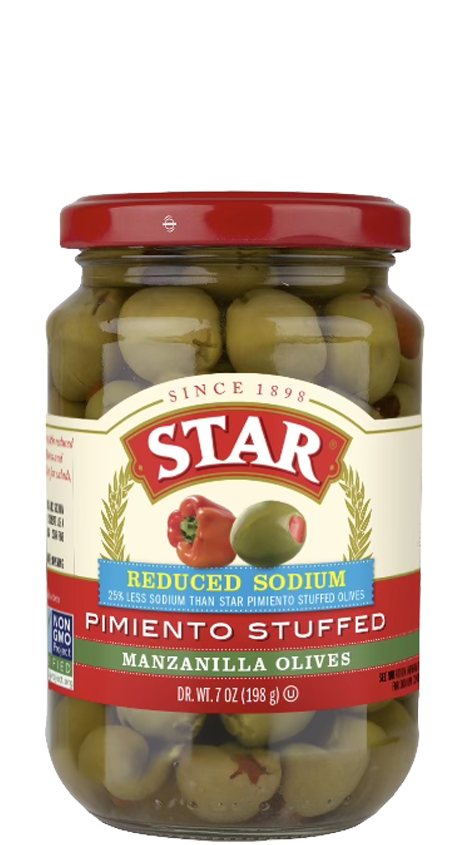 Manzanilla Pimiento Stuffed Olives