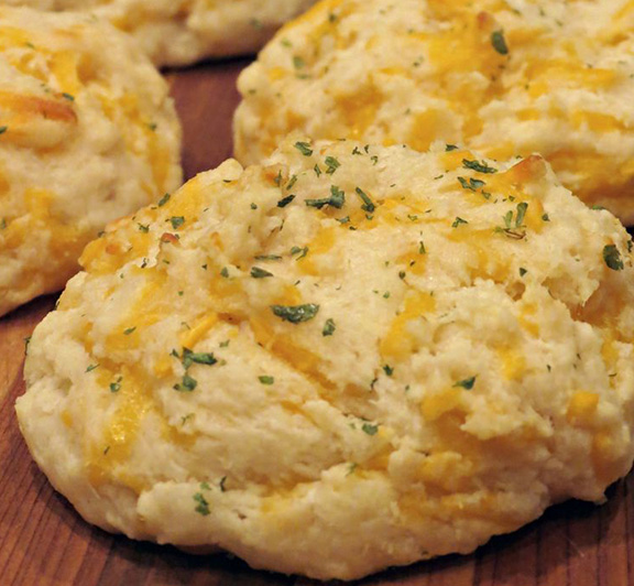 Garlic Cheddar Biscuits